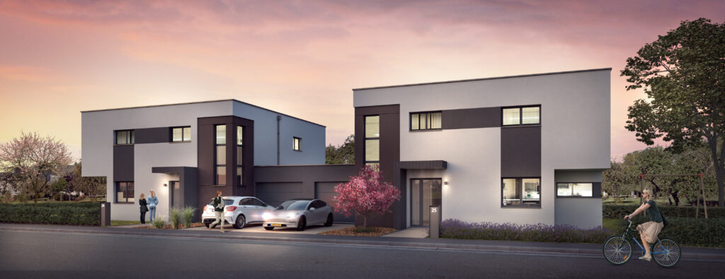 Maisons jumelees a Bascharage